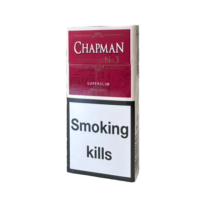 Сигарети Chapman SuperSlim Cherry(Чапман Суперслімс Вишня)