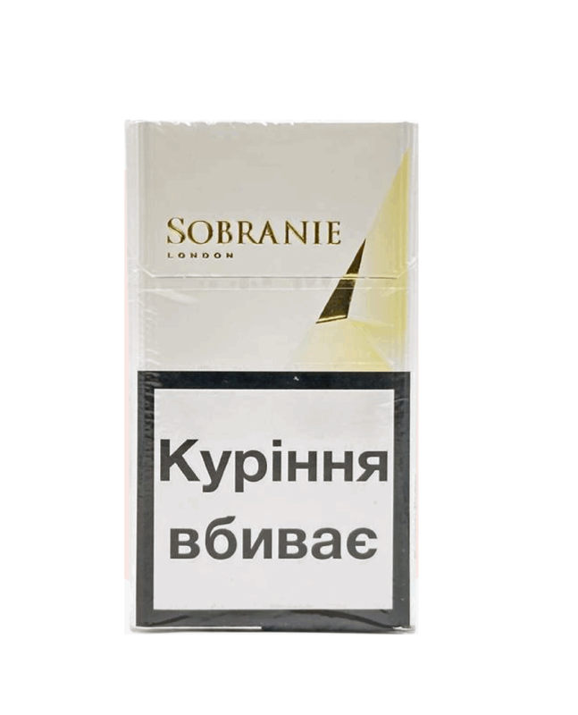 Сигарети Sobranie Demi Gold ( Собраніє Демі Голд Турбо фільтр)